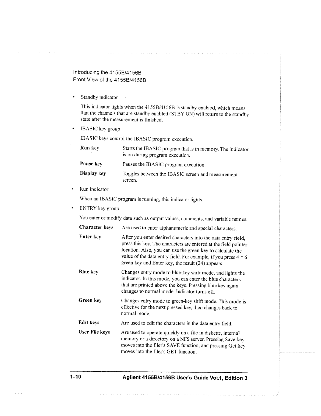 Agilent Technologies 4155B, 4156B manual 