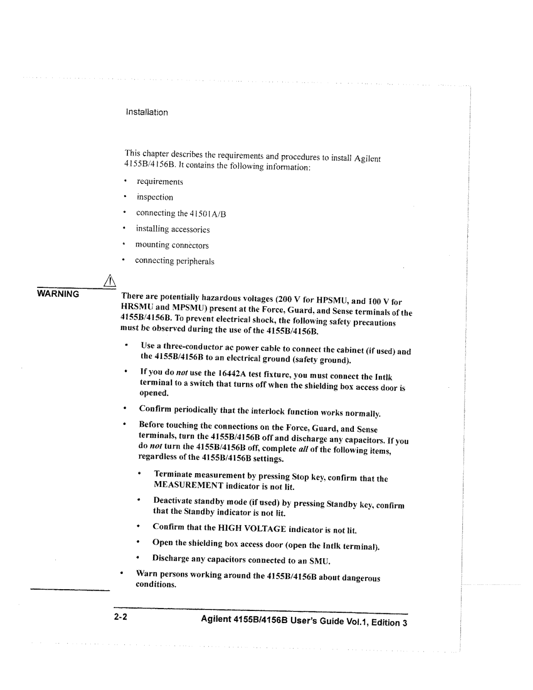 Agilent Technologies 4155B, 4156B manual 