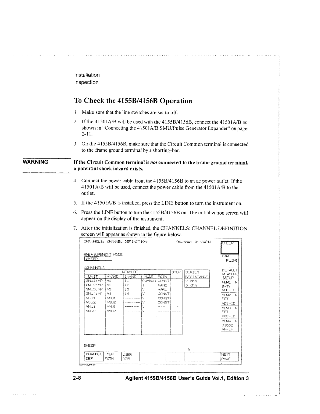 Agilent Technologies 4155B, 4156B manual 