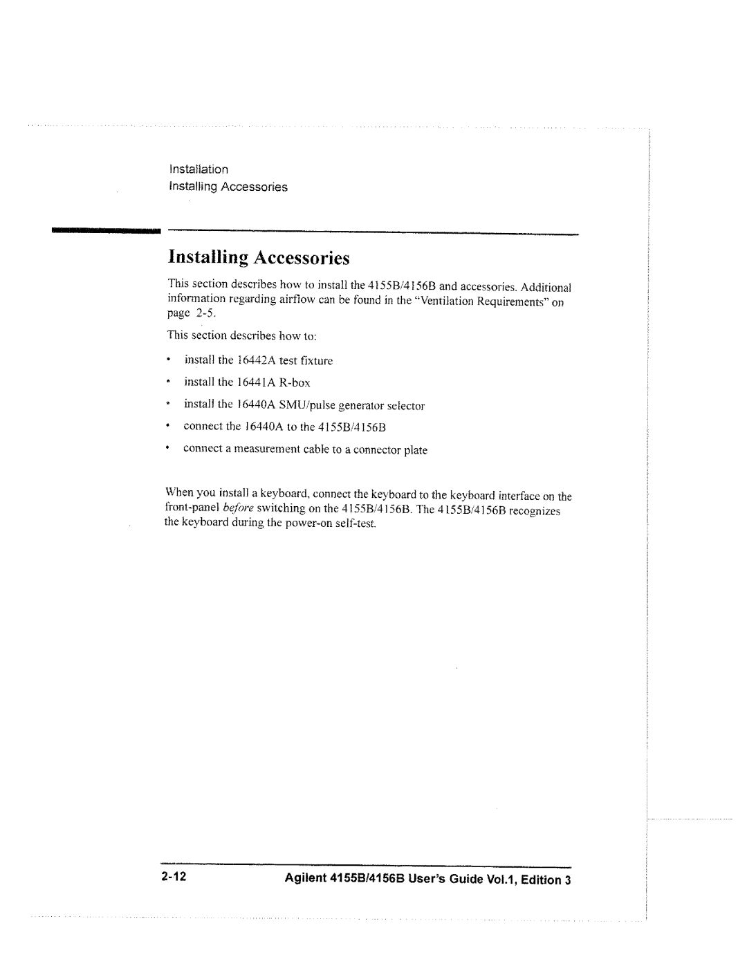 Agilent Technologies 4155B, 4156B manual 