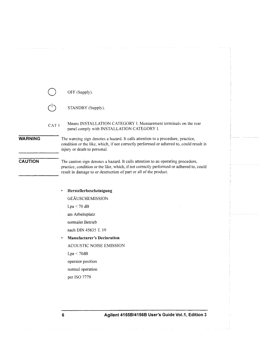 Agilent Technologies 4155B, 4156B manual 