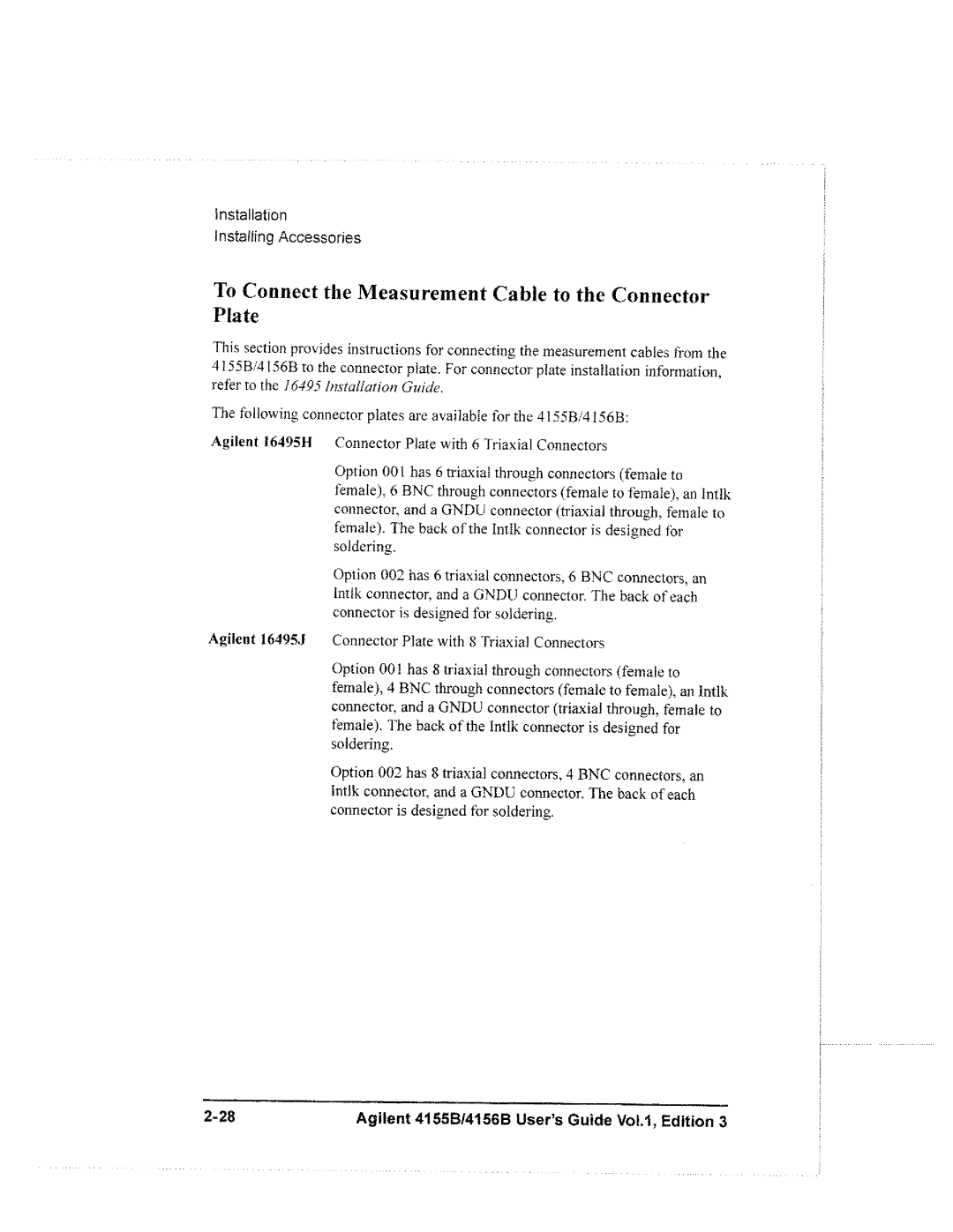 Agilent Technologies 4155B, 4156B manual 