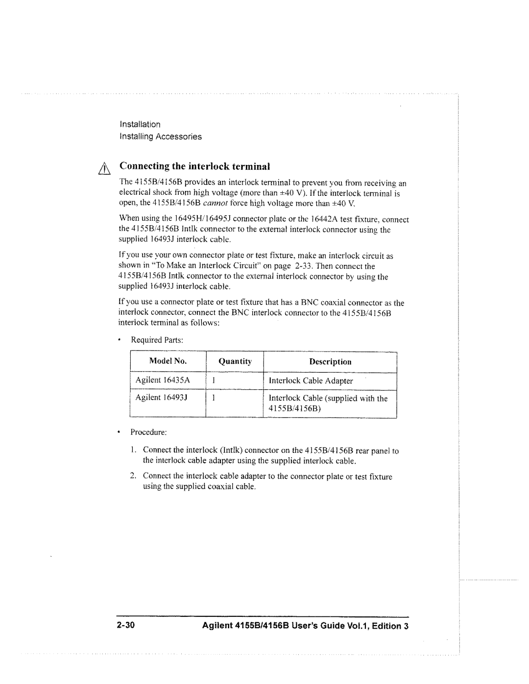 Agilent Technologies 4155B, 4156B manual 