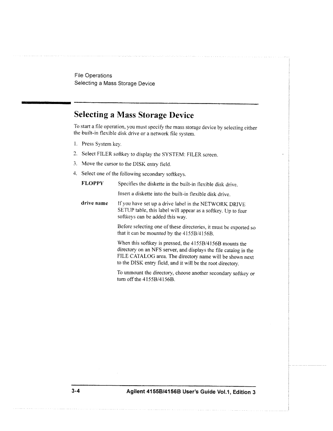 Agilent Technologies 4155B, 4156B manual 