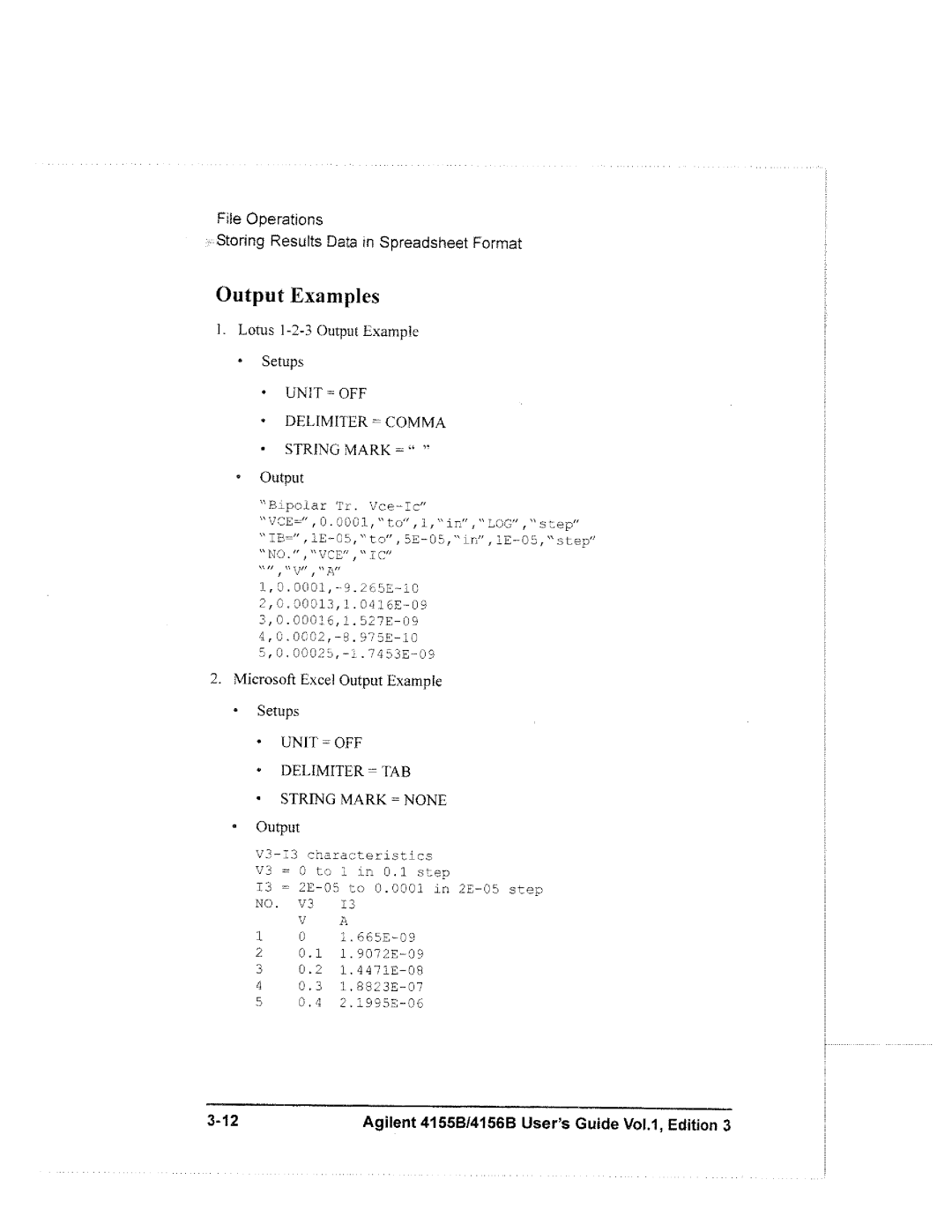 Agilent Technologies 4155B, 4156B manual 