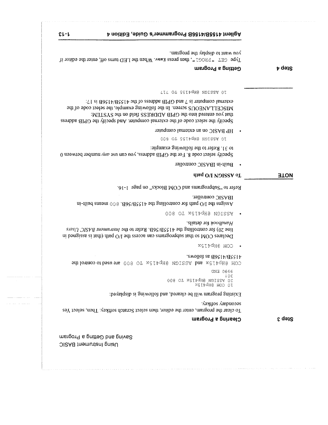 Agilent Technologies 4155B manual 