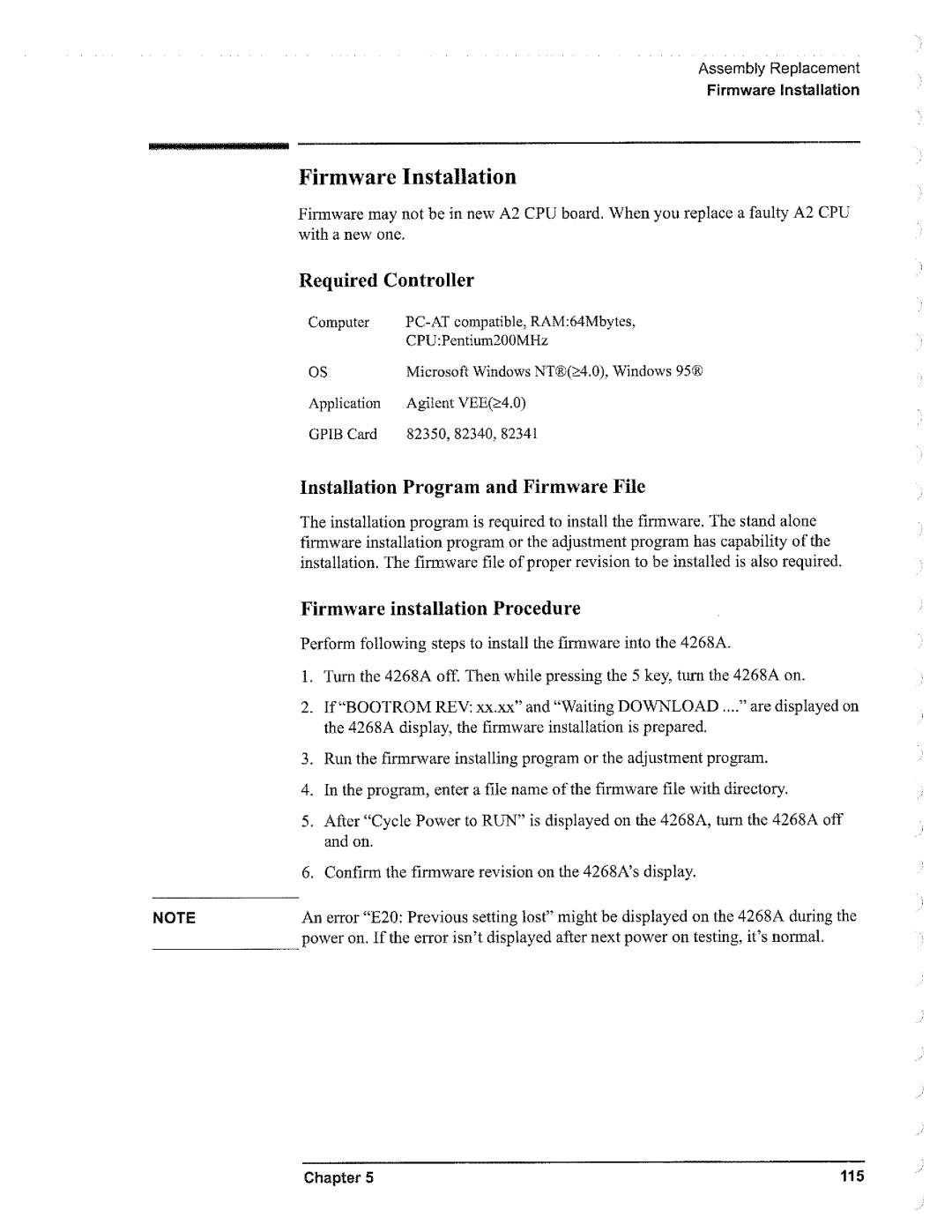 Agilent Technologies 4268A manual 