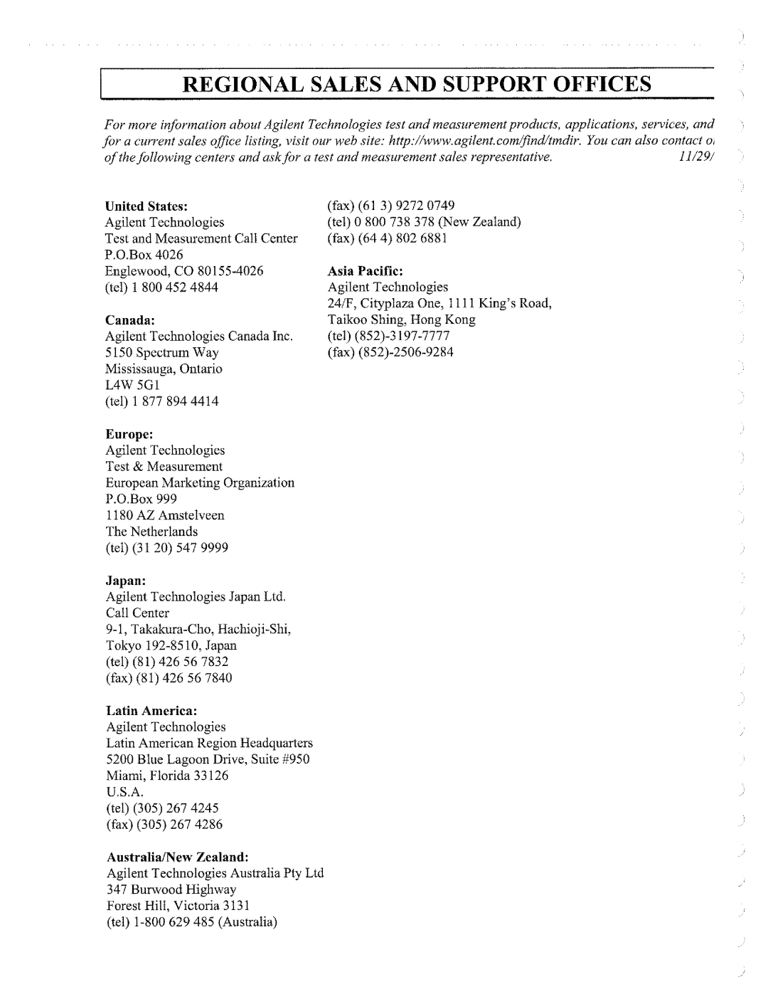 Agilent Technologies 4268A manual 