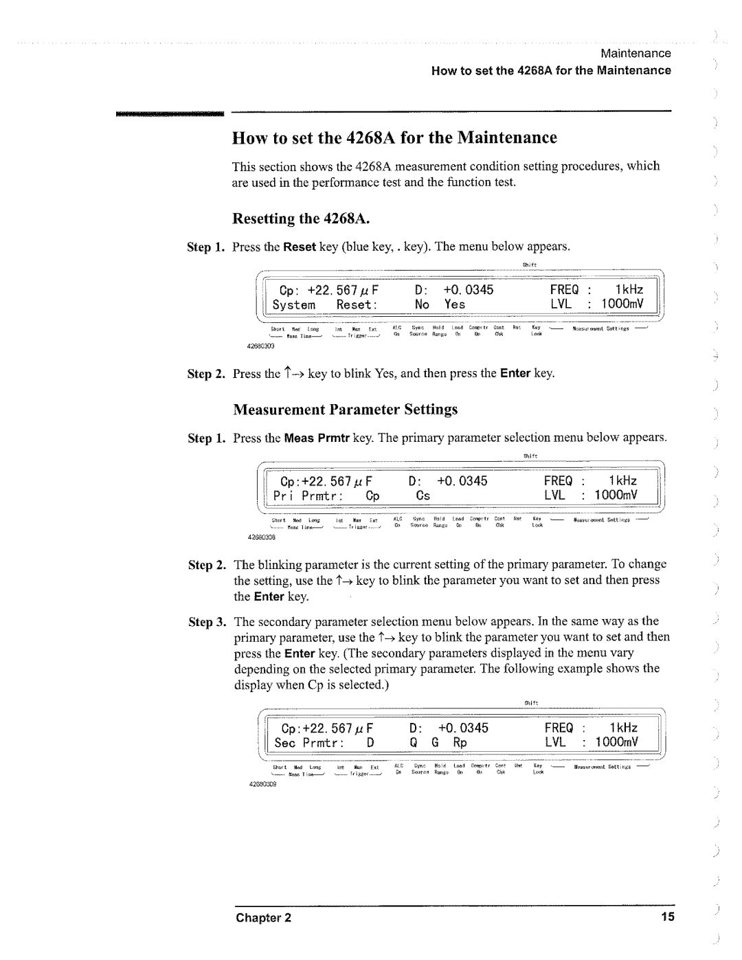 Agilent Technologies 4268A manual 