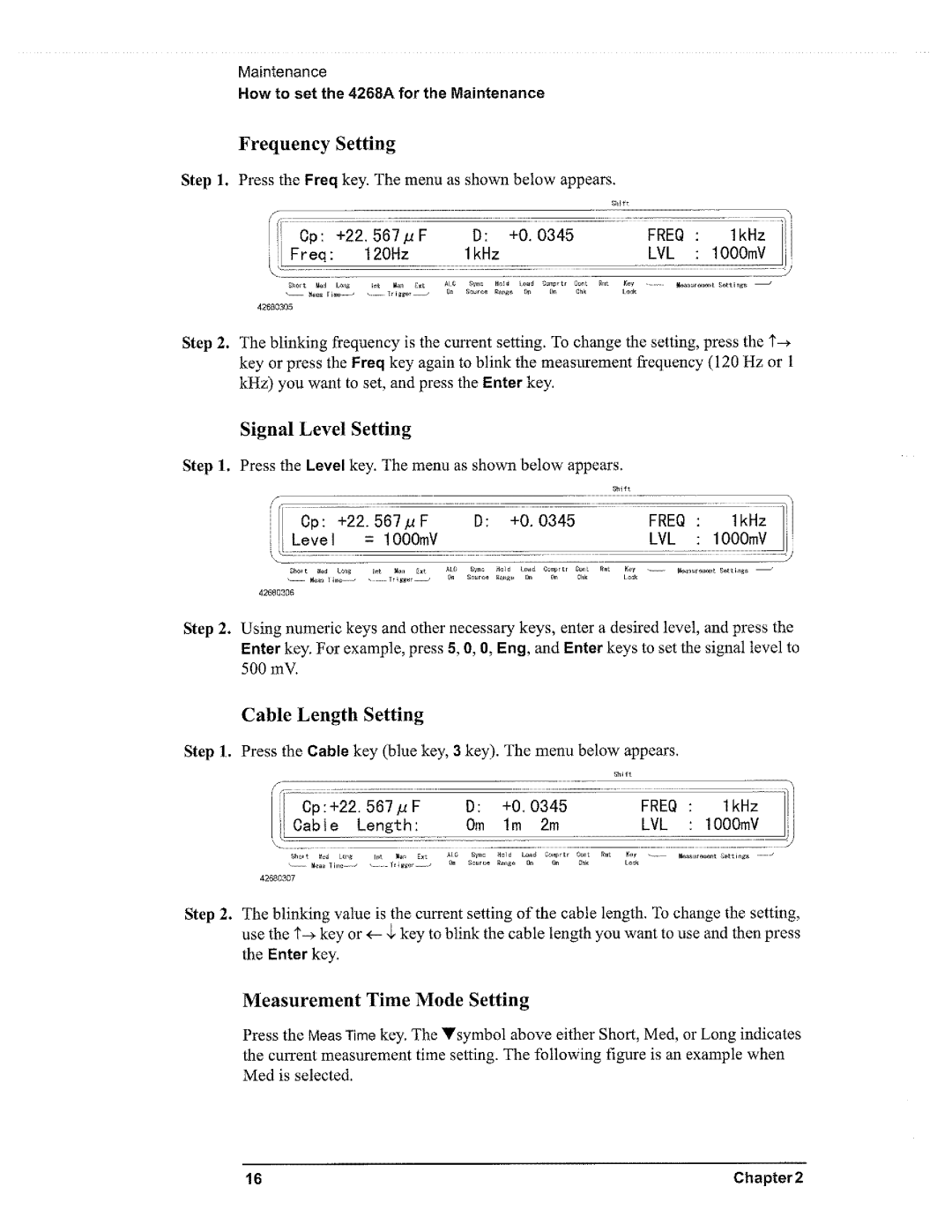 Agilent Technologies 4268A manual 