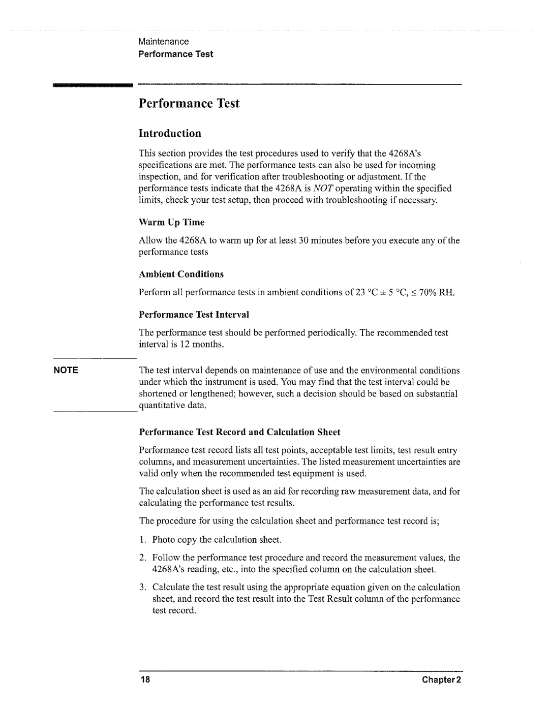 Agilent Technologies 4268A manual 