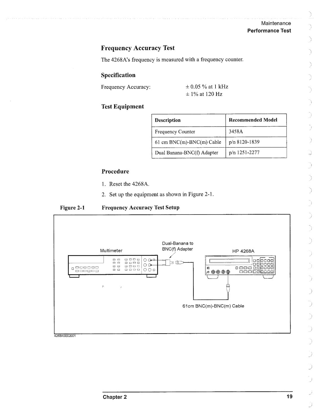 Agilent Technologies 4268A manual 