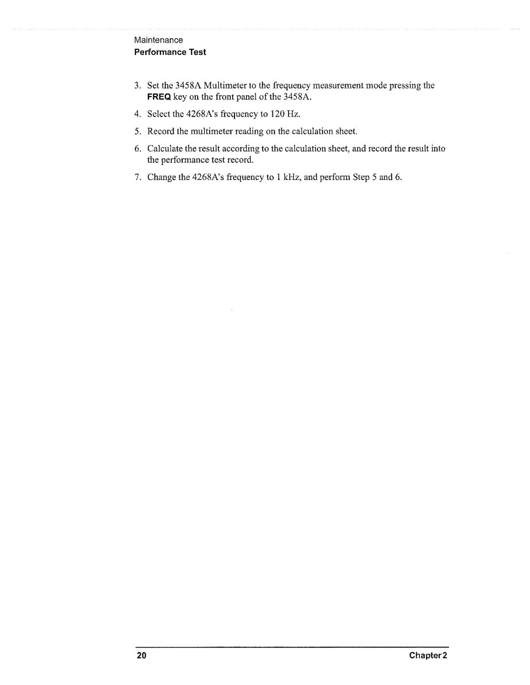 Agilent Technologies 4268A manual 