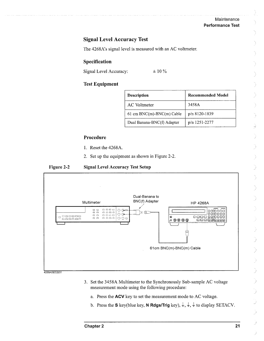 Agilent Technologies 4268A manual 