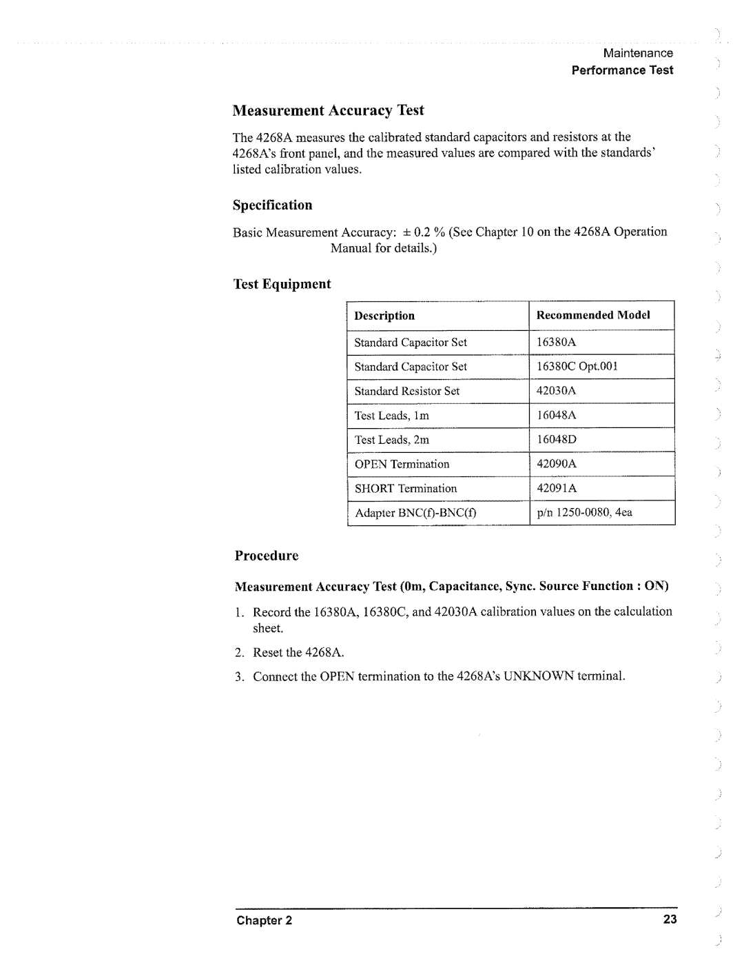 Agilent Technologies 4268A manual 