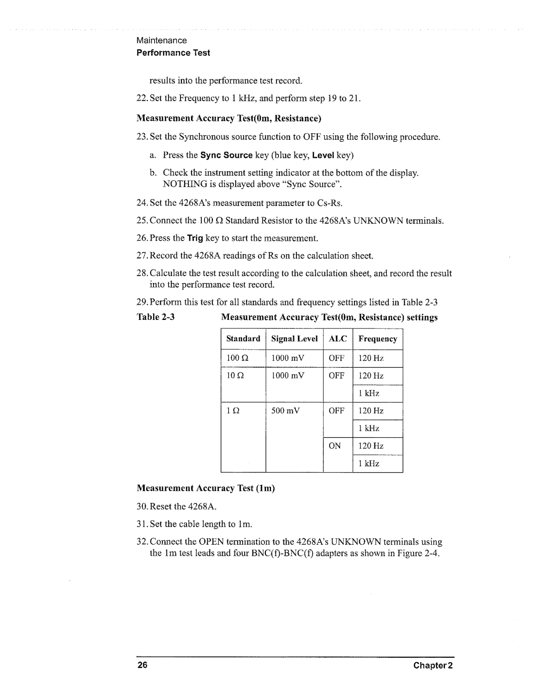 Agilent Technologies 4268A manual 