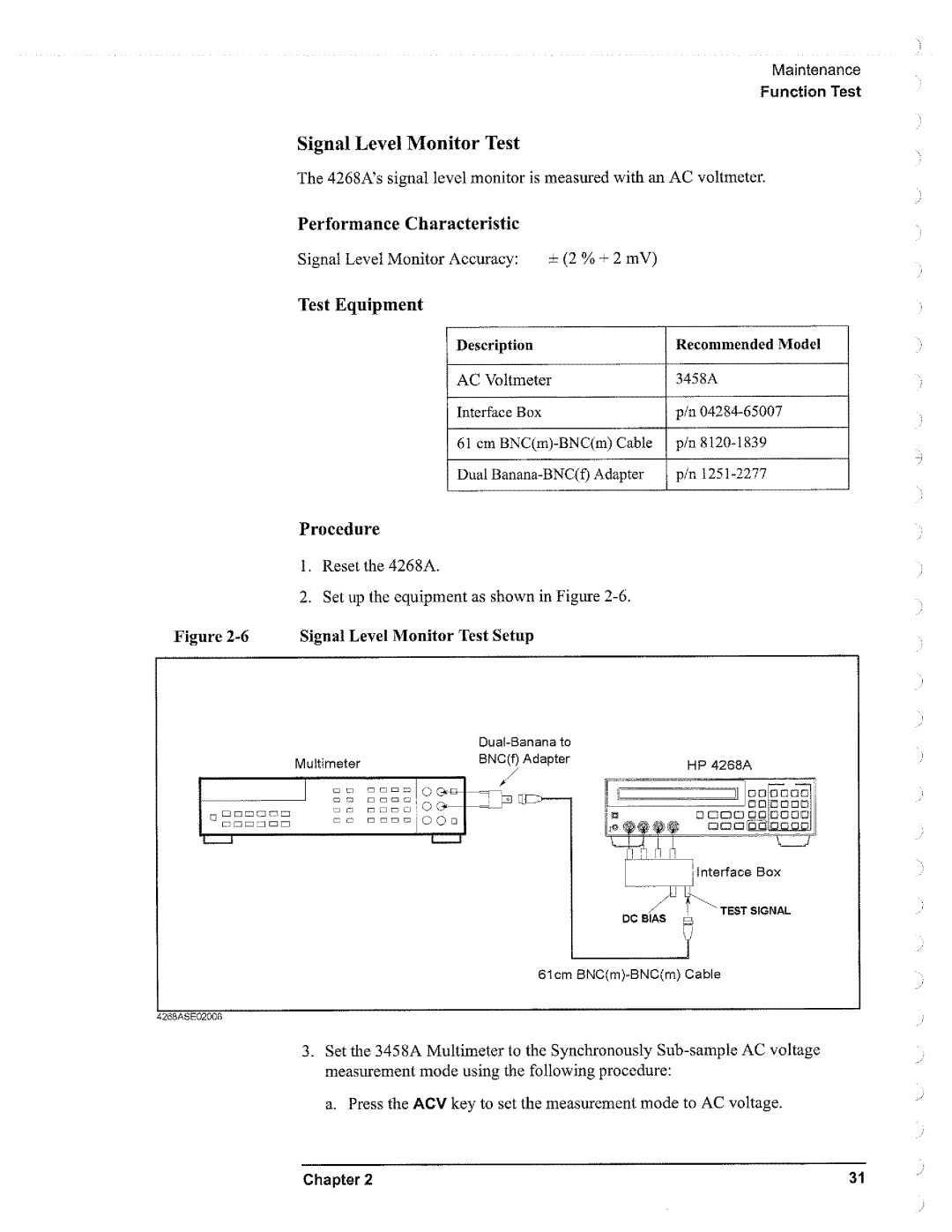 Agilent Technologies 4268A manual 