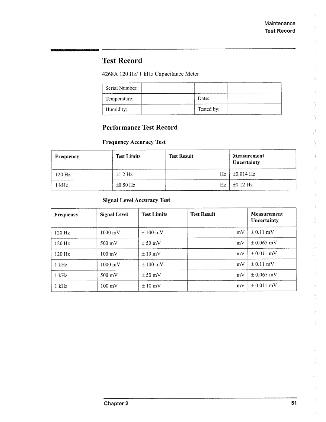 Agilent Technologies 4268A manual 