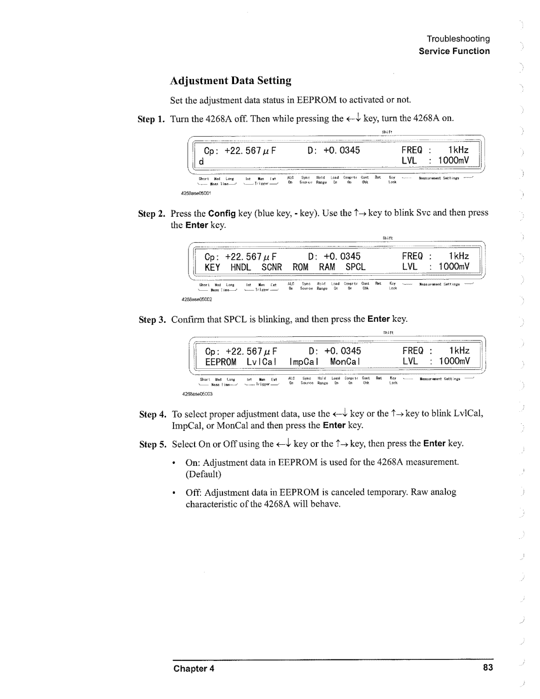 Agilent Technologies 4268A manual 