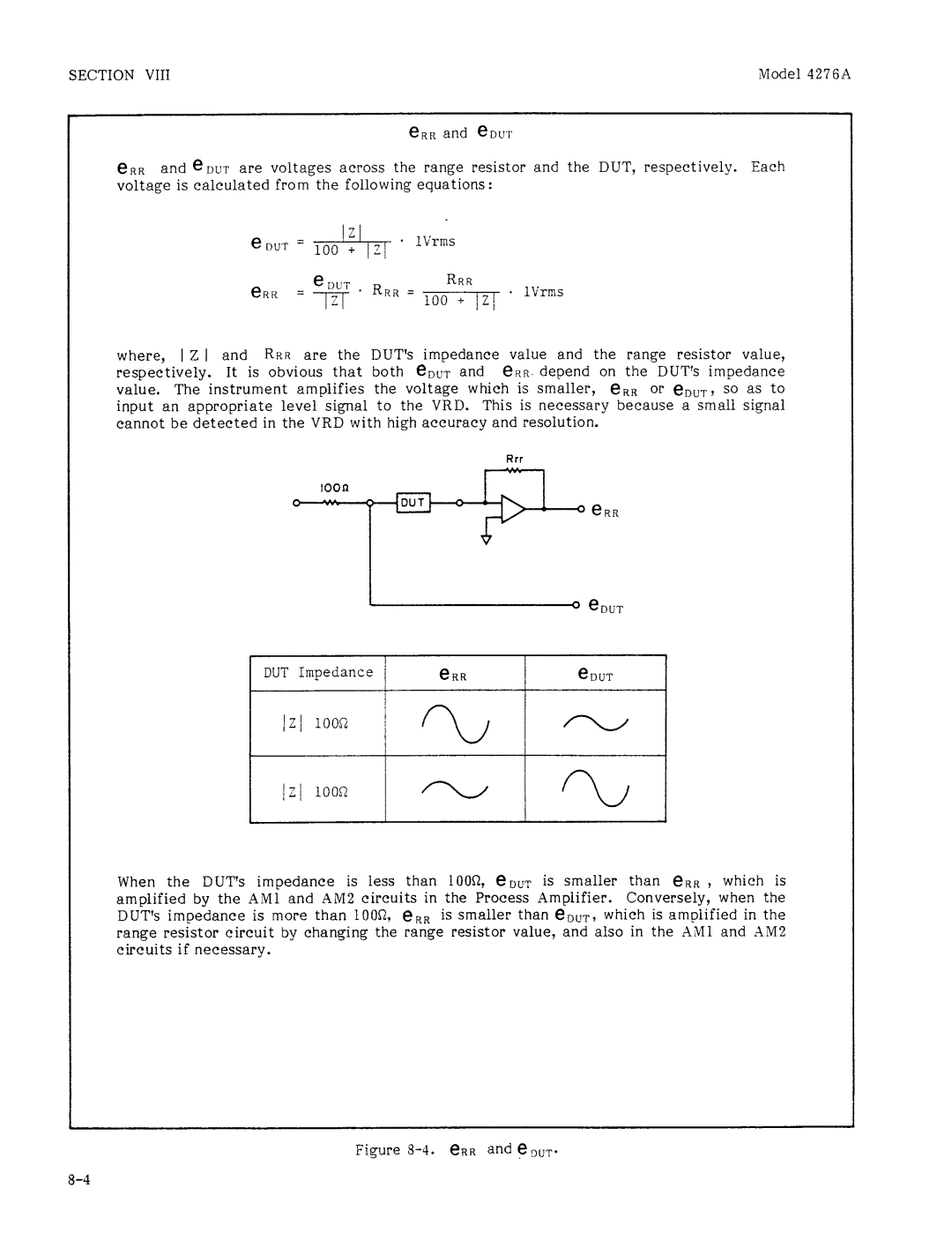 Agilent Technologies 4276A service manual 