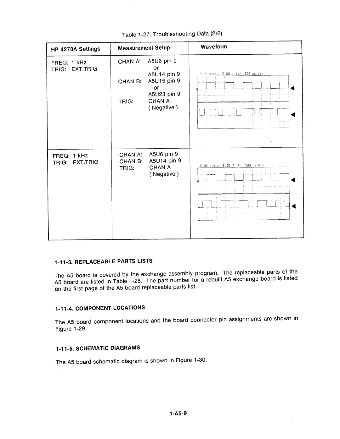 Agilent Technologies 4278A manual 