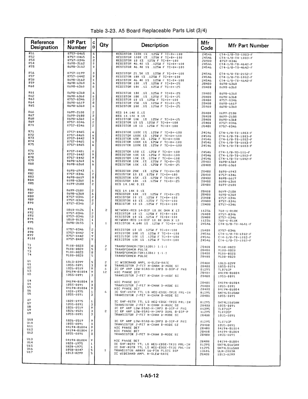 Agilent Technologies 4278A manual 