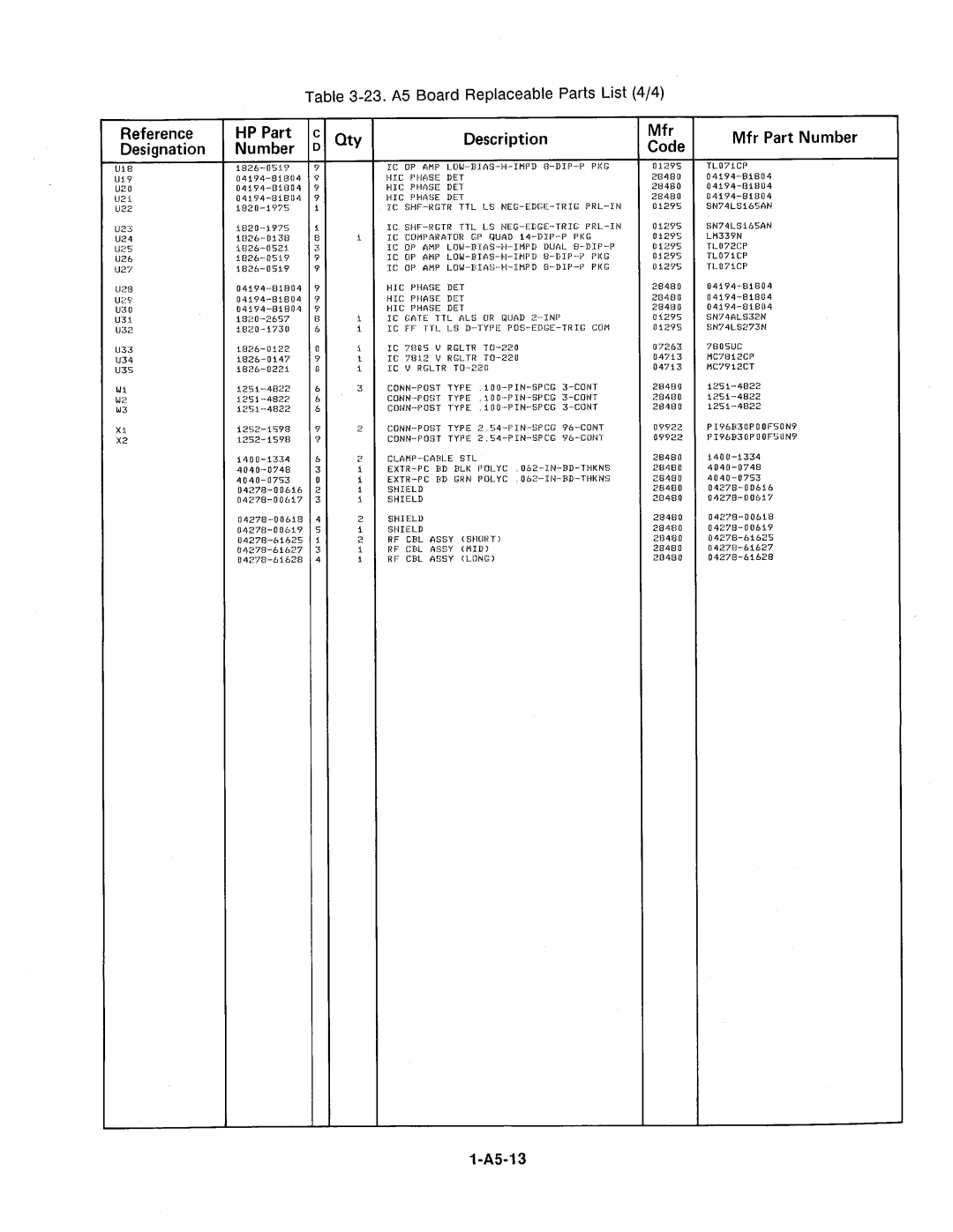 Agilent Technologies 4278A manual 
