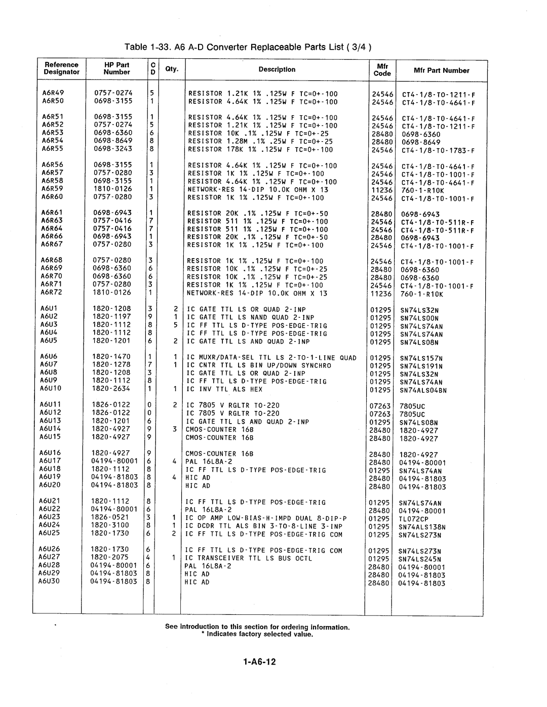 Agilent Technologies 4278A manual 
