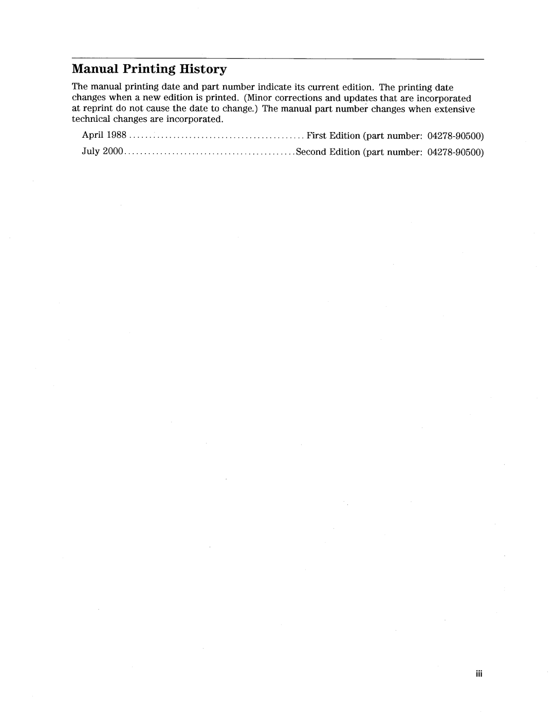 Agilent Technologies 4278A manual 