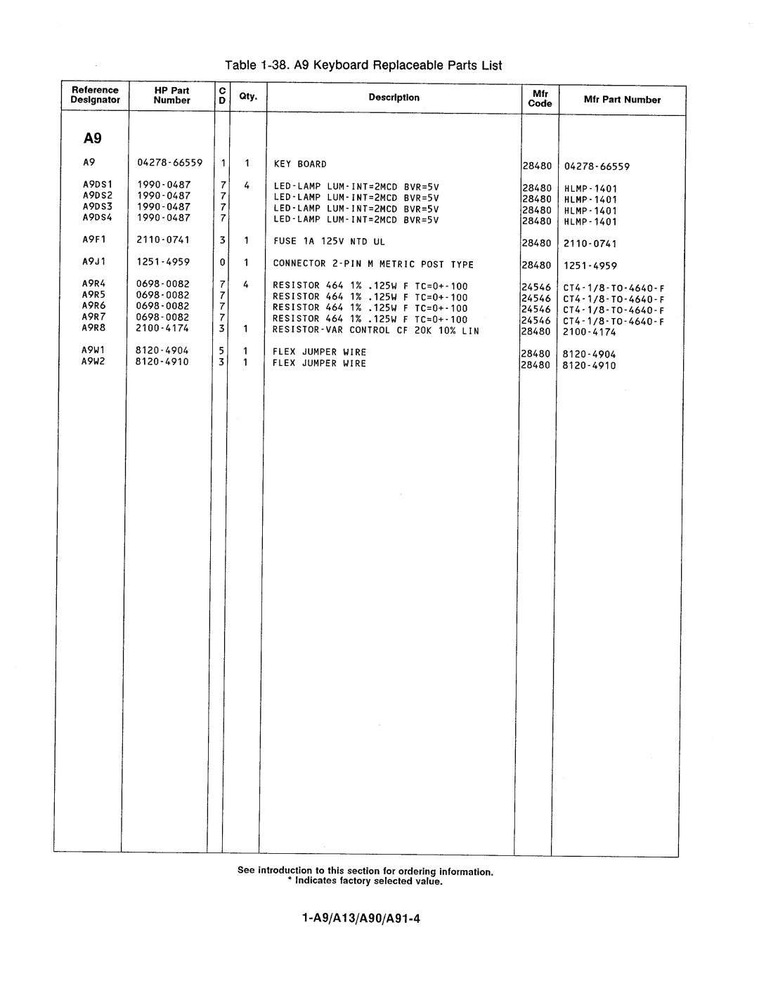 Agilent Technologies 4278A manual 