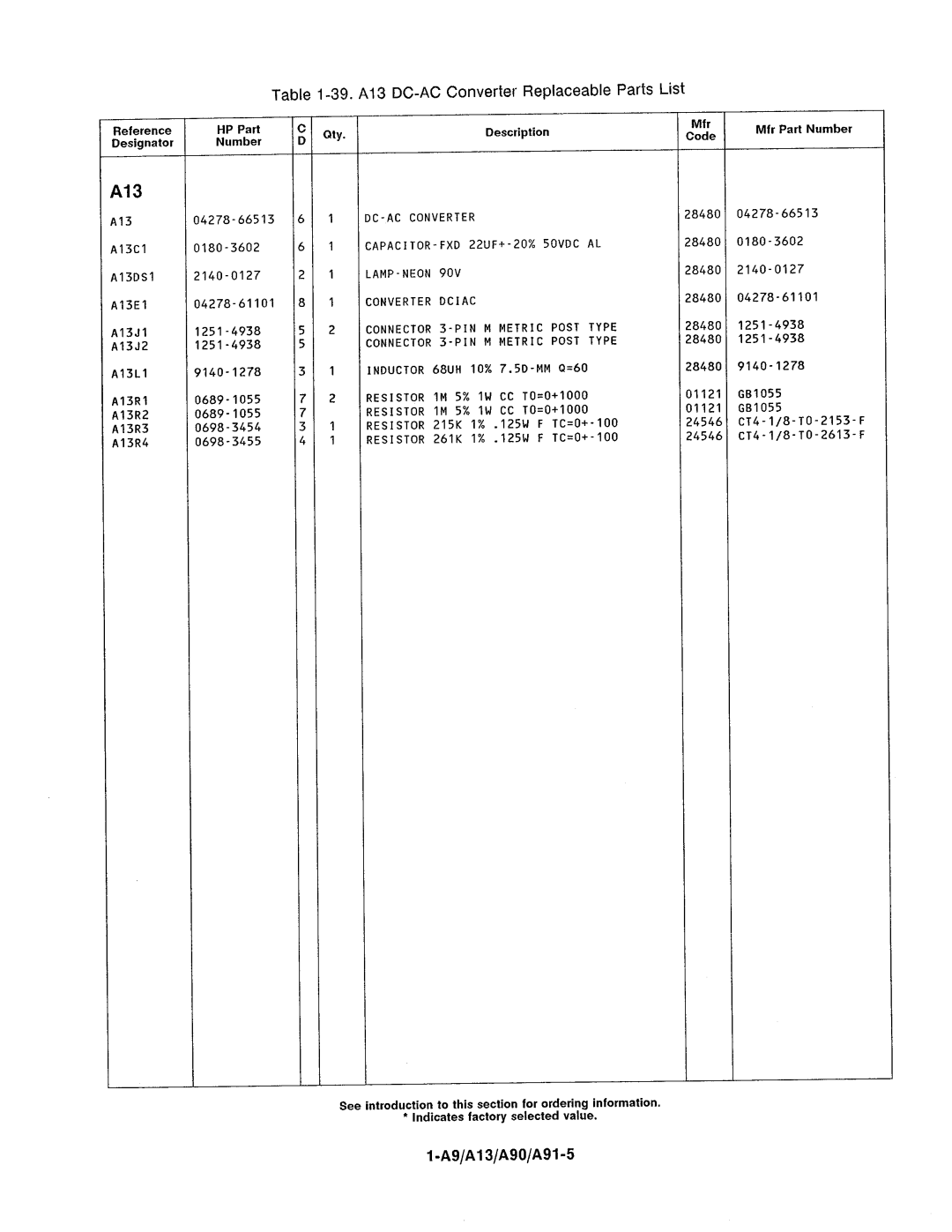 Agilent Technologies 4278A manual 