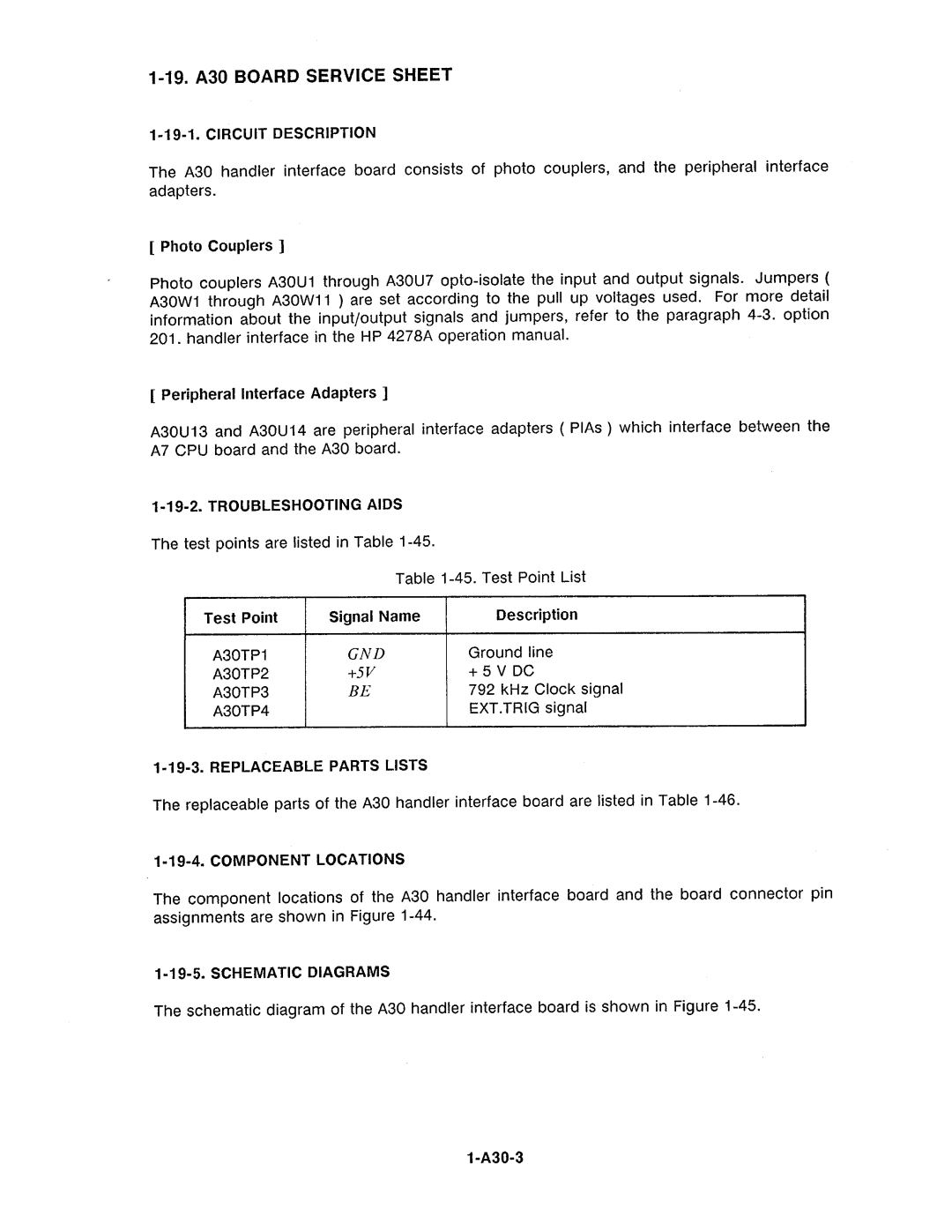 Agilent Technologies 4278A manual 