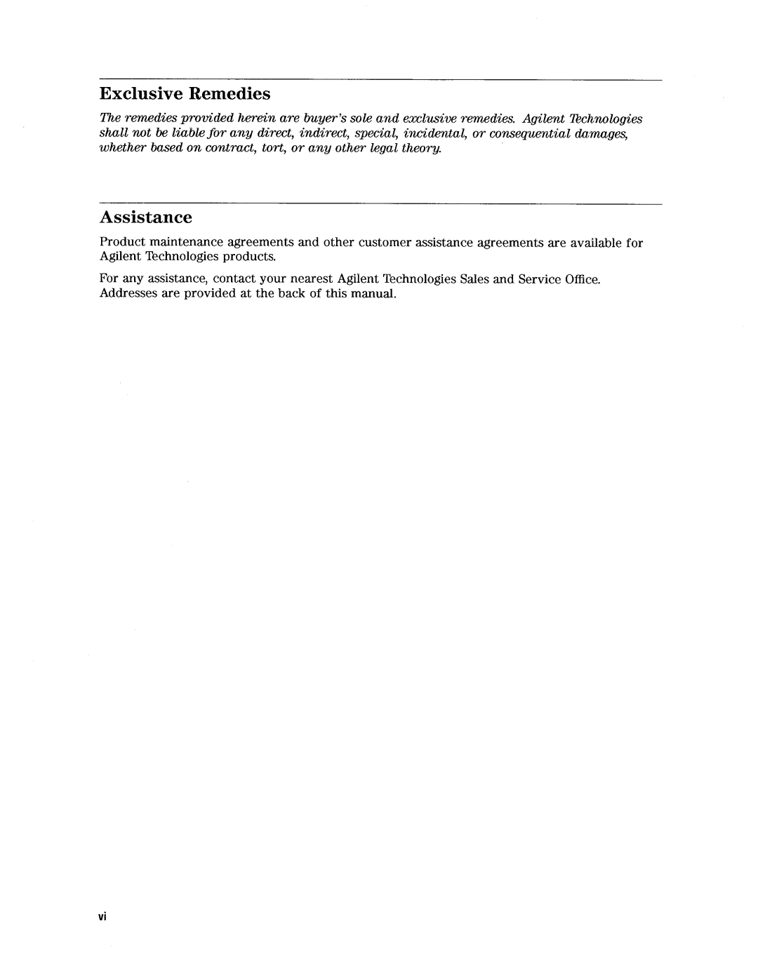 Agilent Technologies 4278A manual 