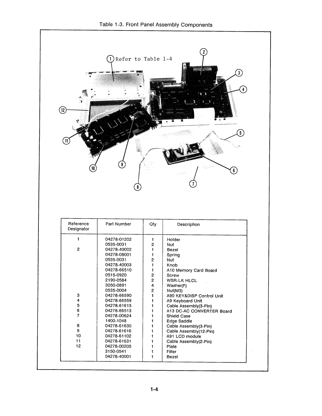Agilent Technologies 4278A manual 