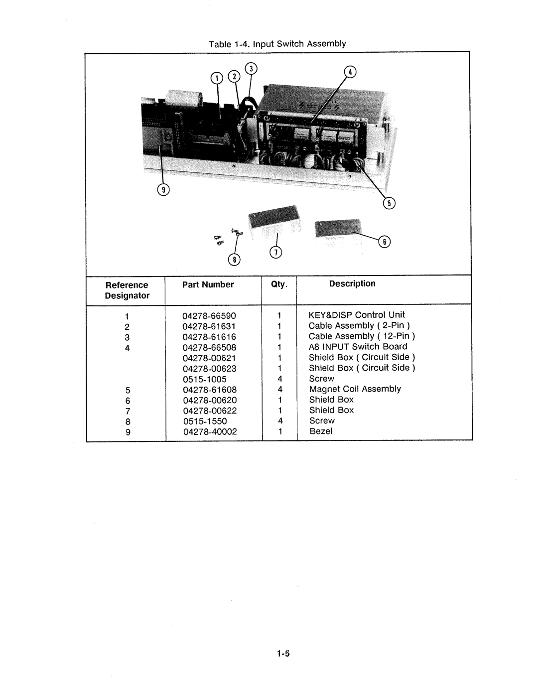 Agilent Technologies 4278A manual 