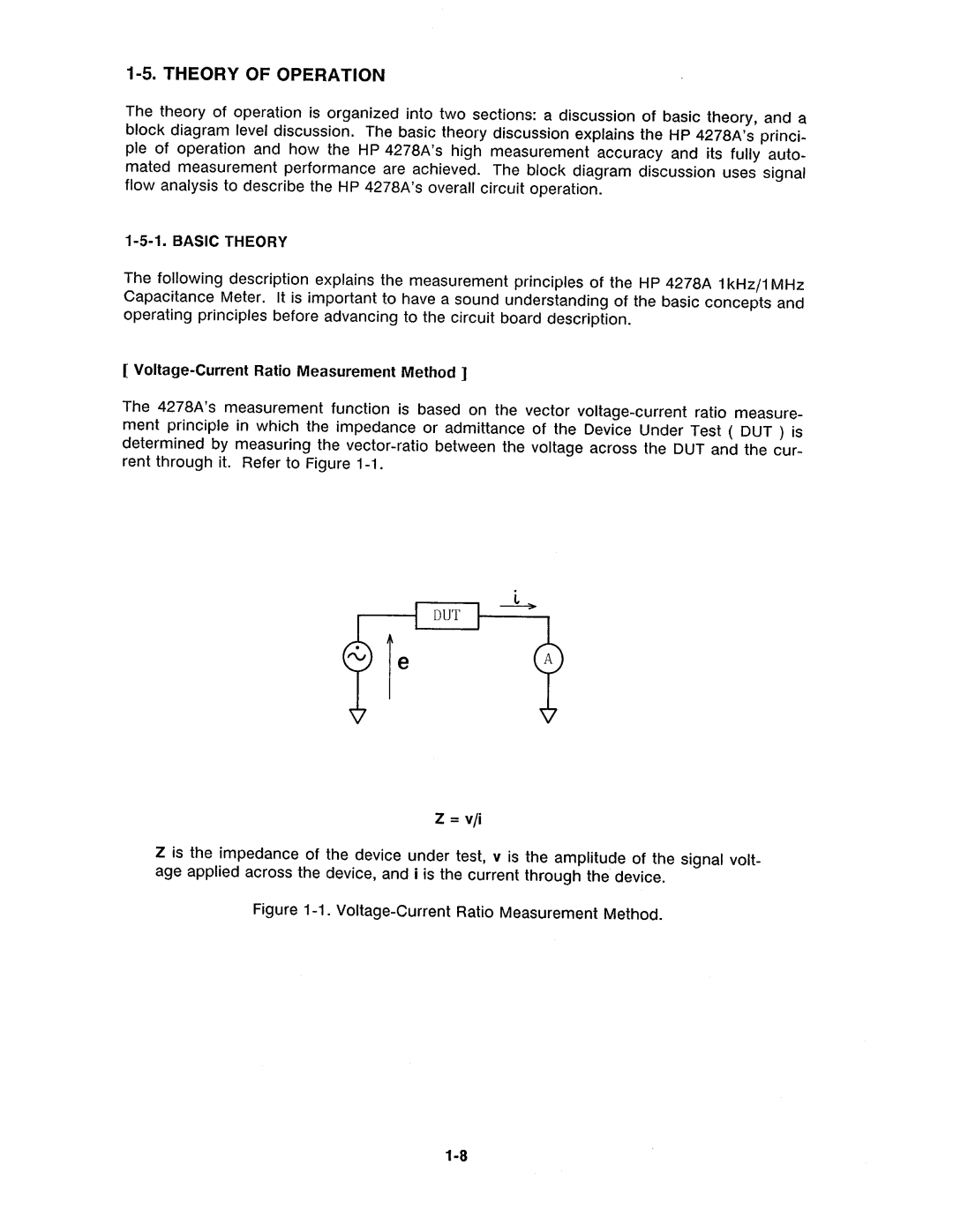 Agilent Technologies 4278A manual 