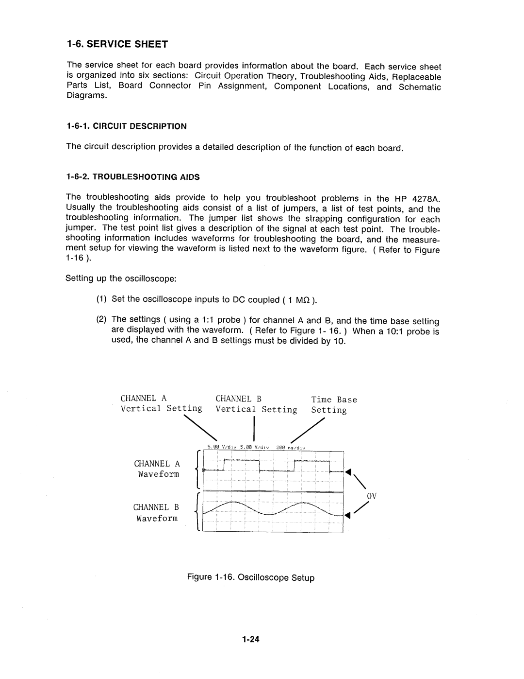 Agilent Technologies 4278A manual 