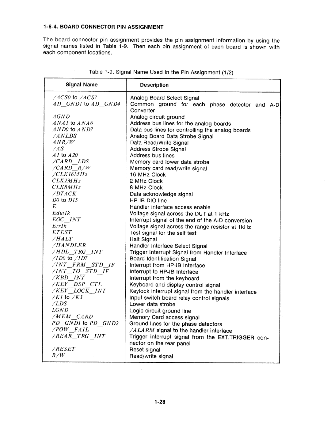 Agilent Technologies 4278A manual 