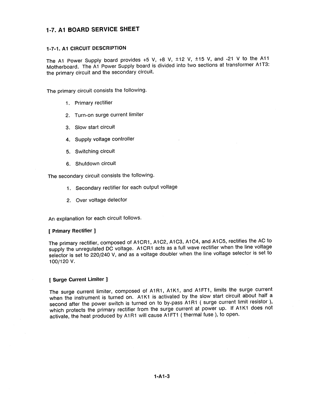 Agilent Technologies 4278A manual 