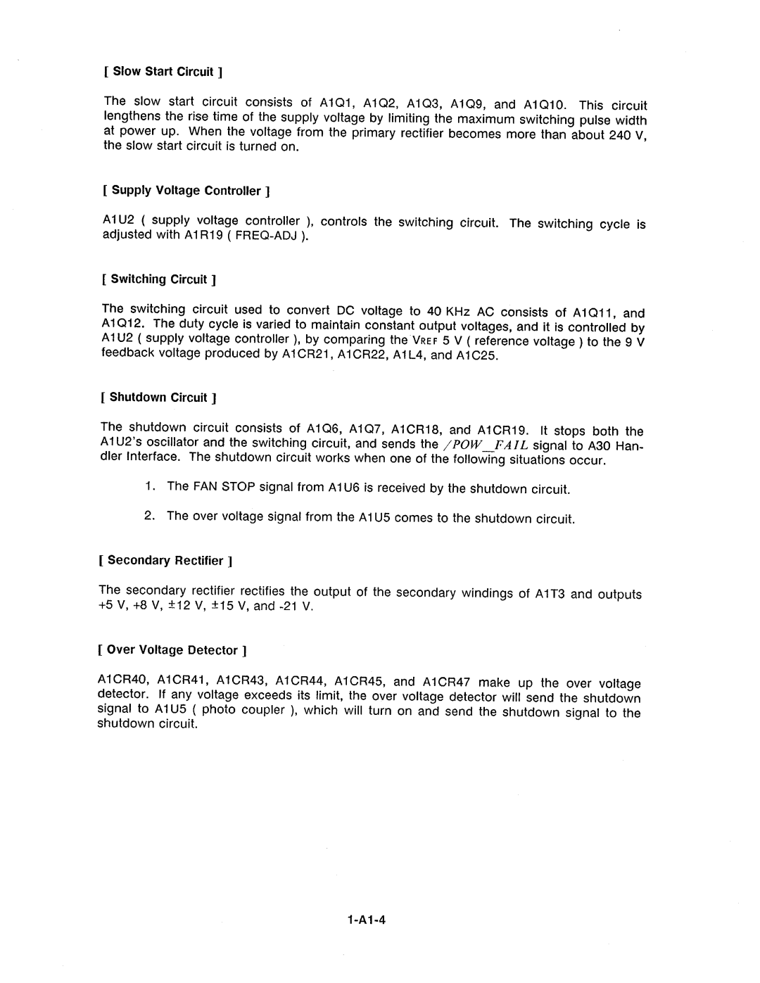 Agilent Technologies 4278A manual 