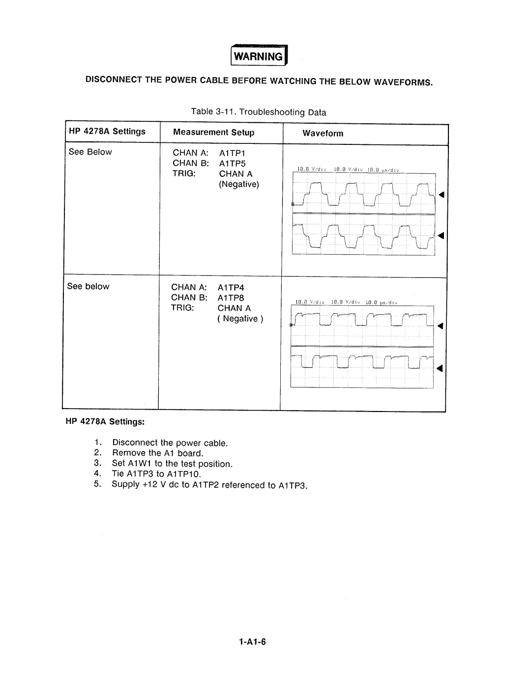Agilent Technologies 4278A manual 