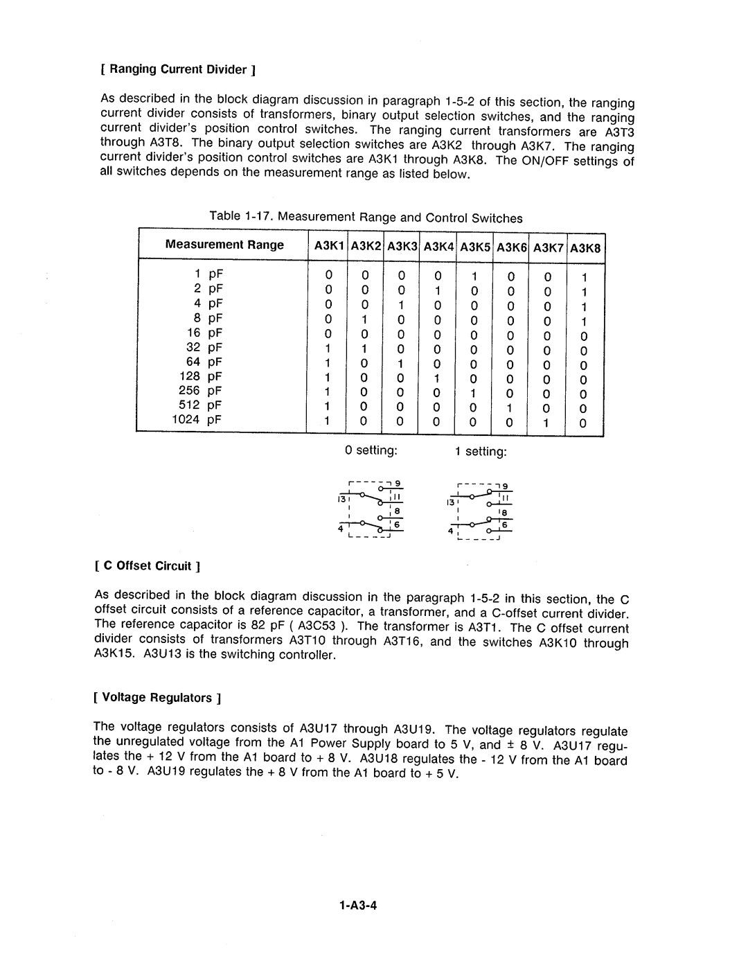 Agilent Technologies 4278A manual 