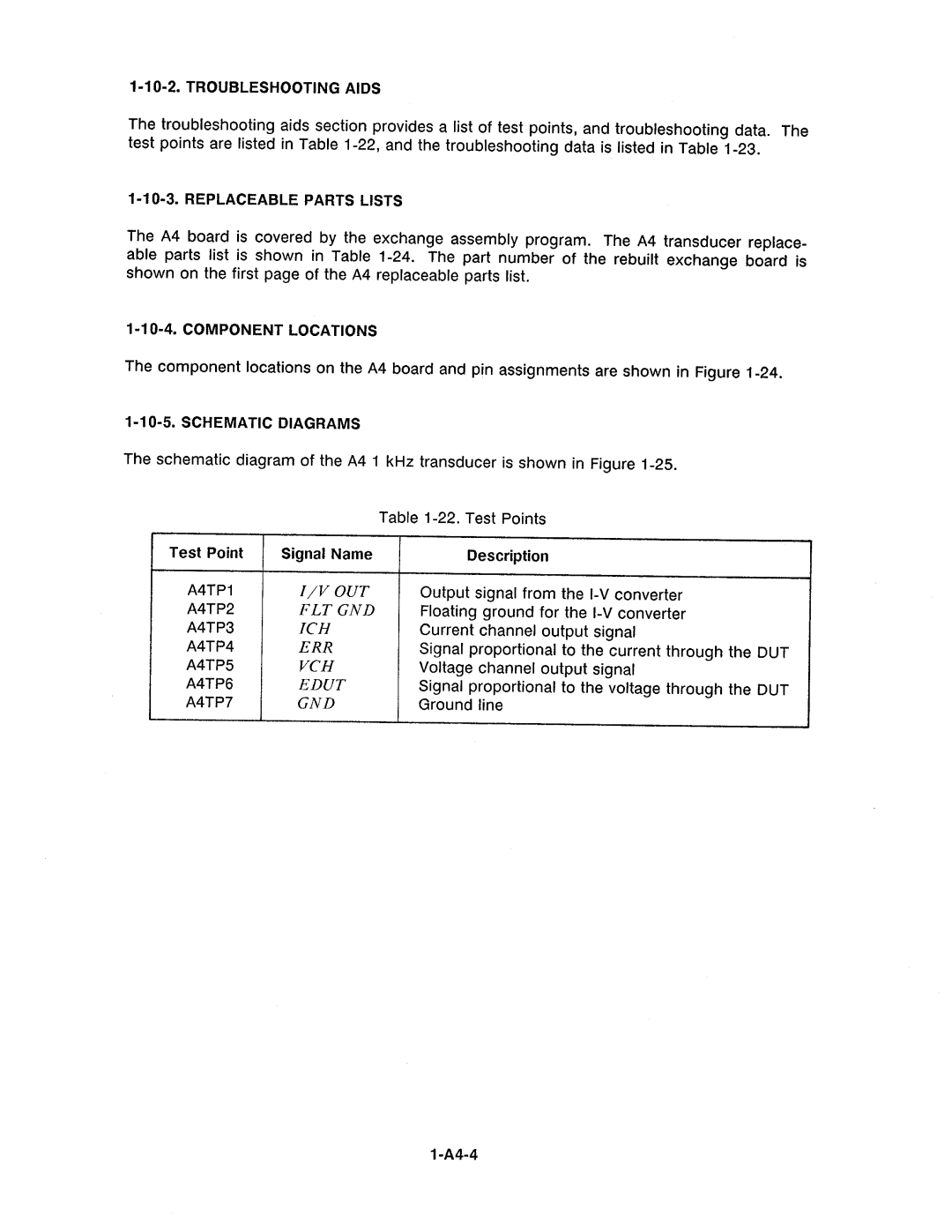 Agilent Technologies 4278A manual 