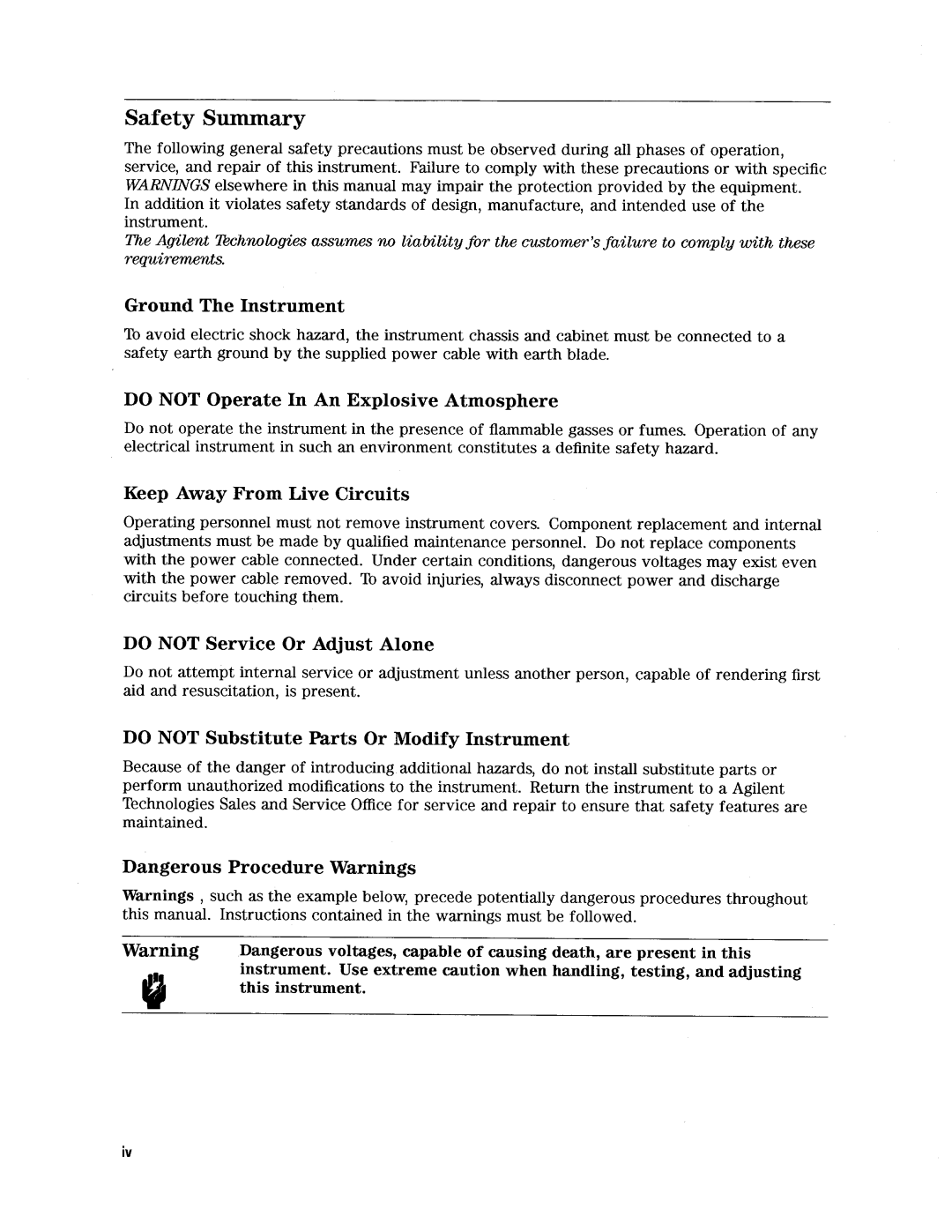 Agilent Technologies 4284A manual 