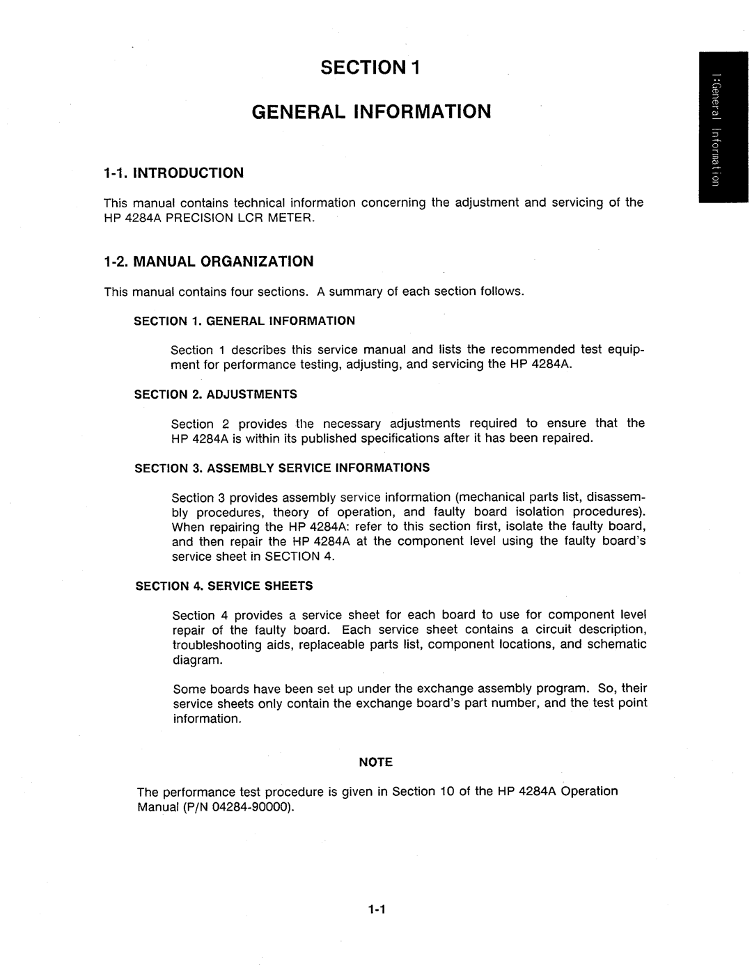 Agilent Technologies 4284A manual 