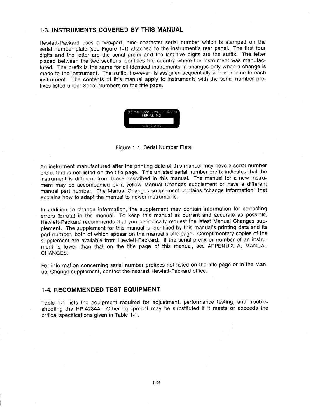 Agilent Technologies 4284A manual 