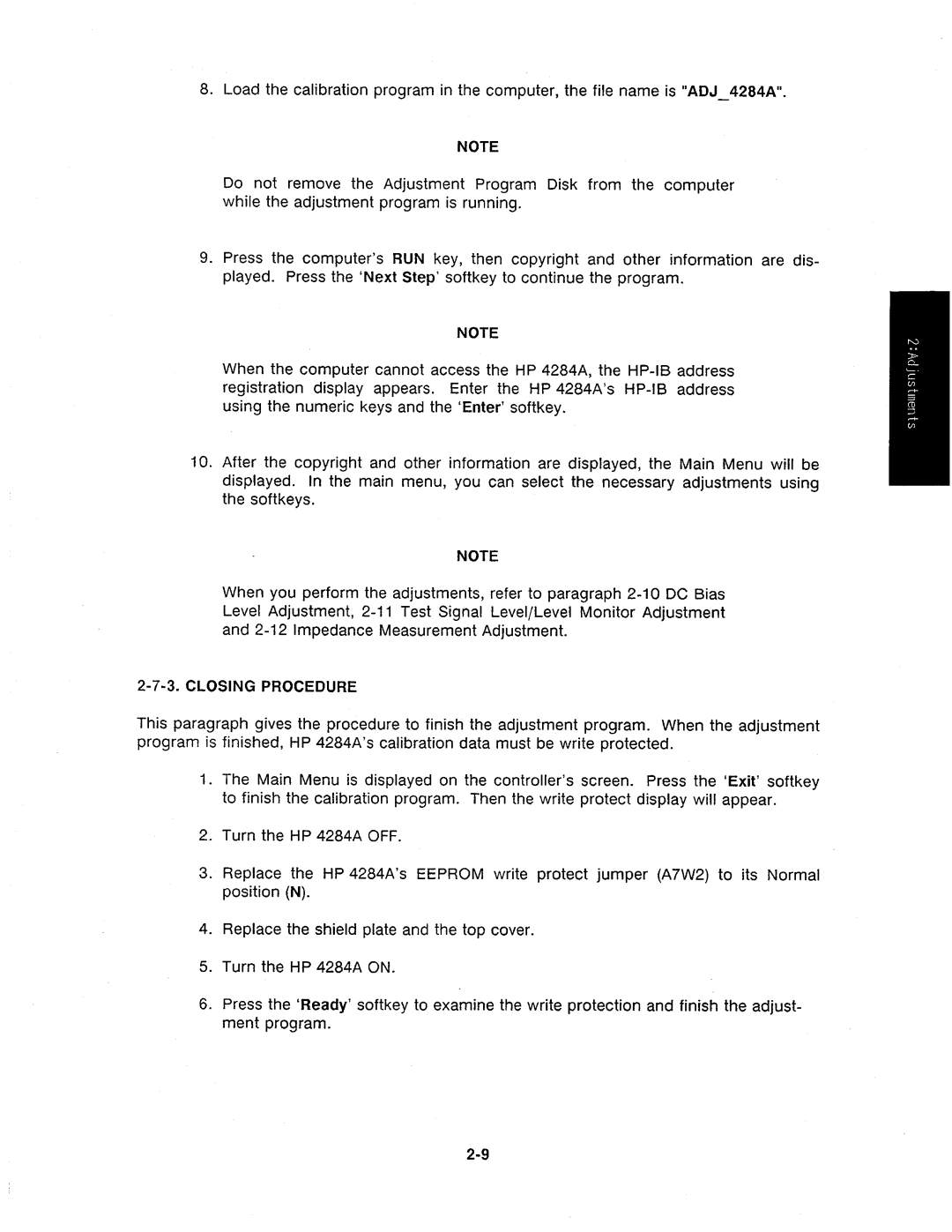 Agilent Technologies 4284A manual 