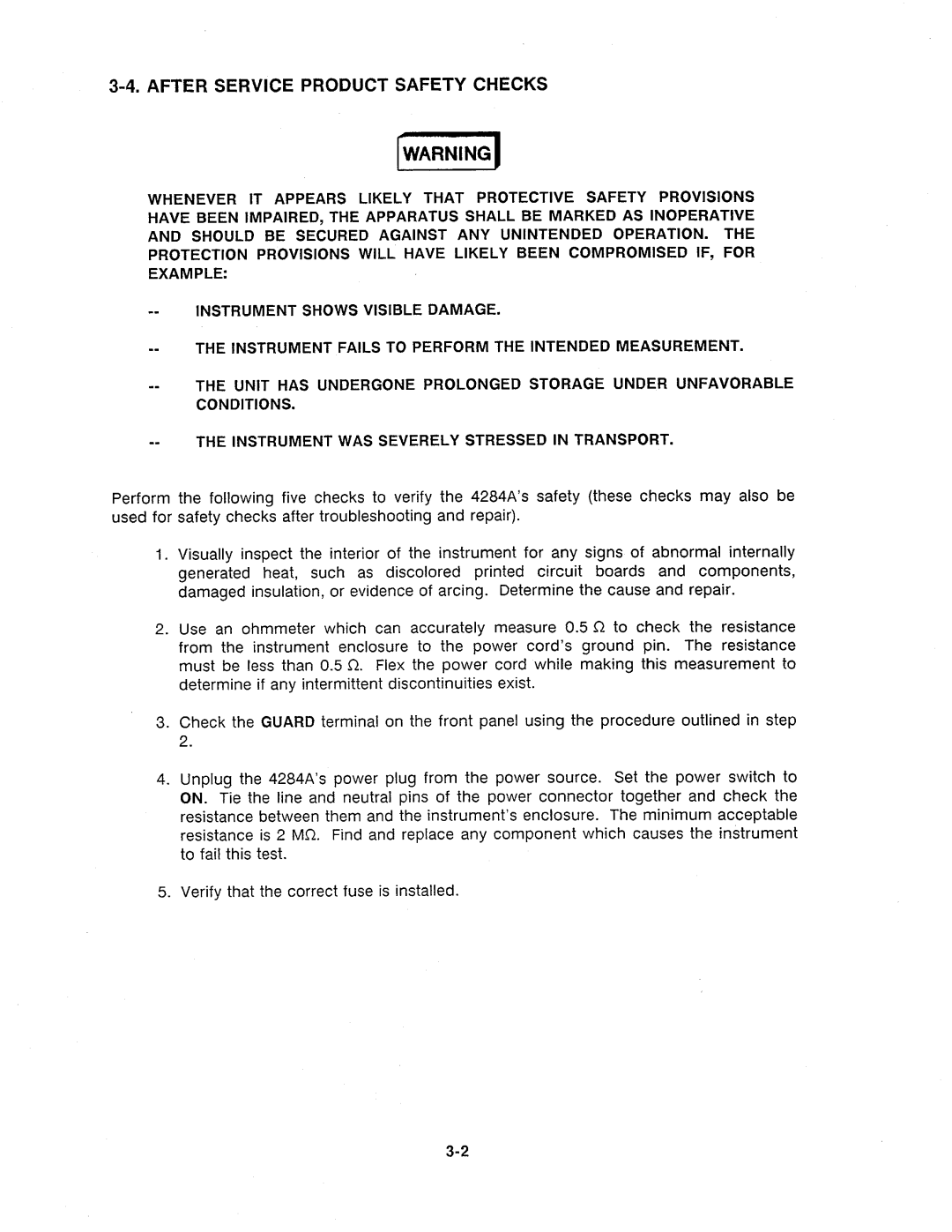 Agilent Technologies 4284A manual 