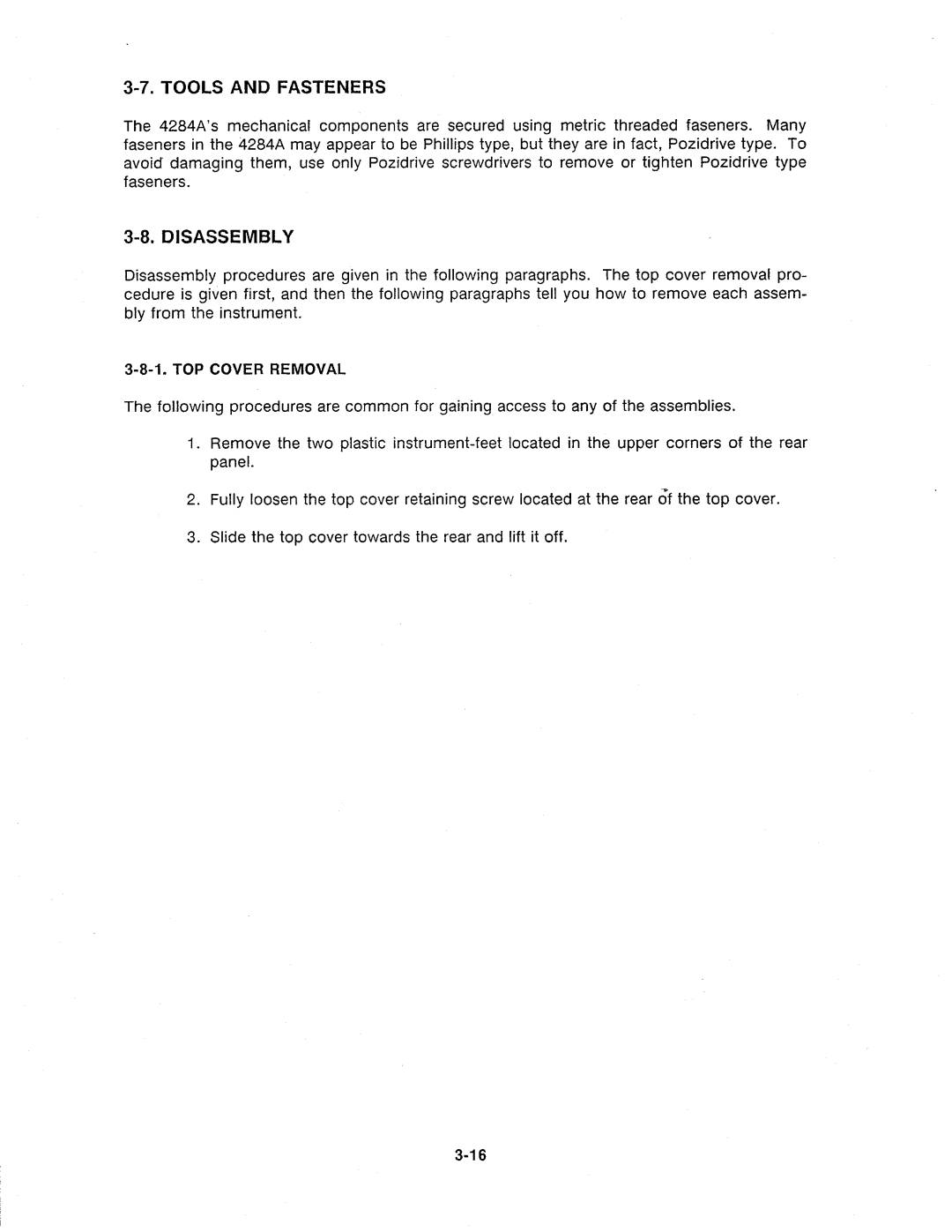 Agilent Technologies 4284A manual 