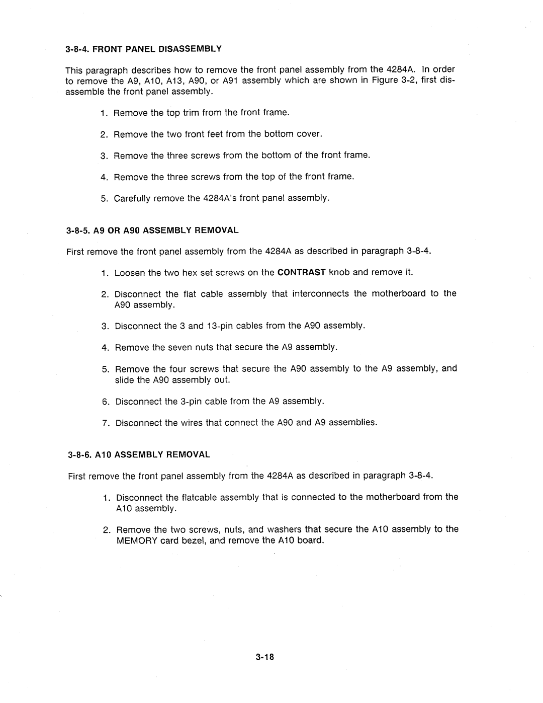 Agilent Technologies 4284A manual 